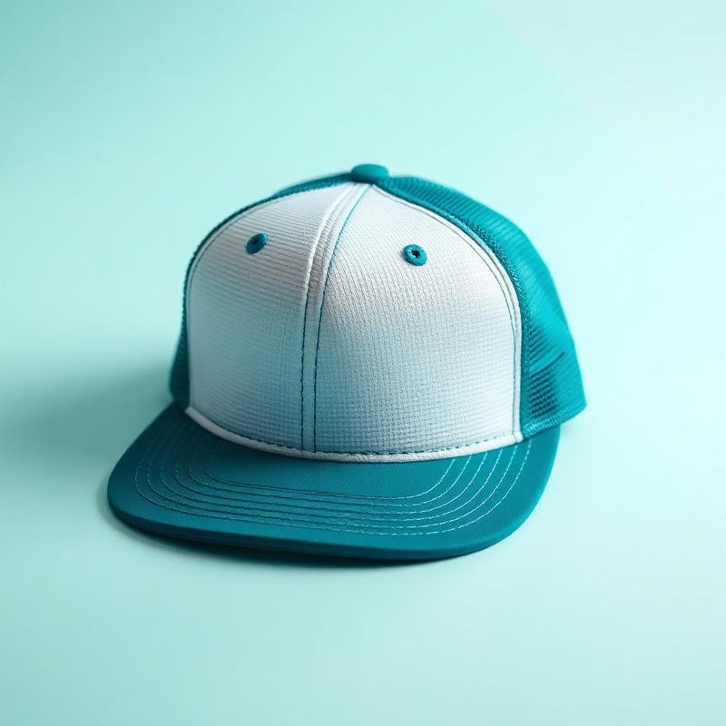 Mesh-back trucker hat with TCRA patch